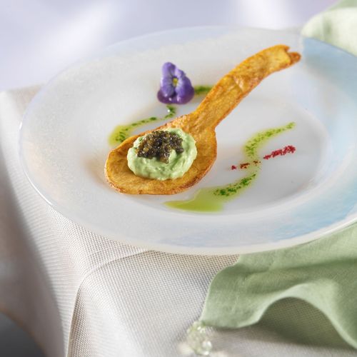 Caviar idaho potato