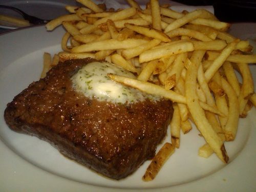 Bouchon's Steak Frites - a Perfect Pairing